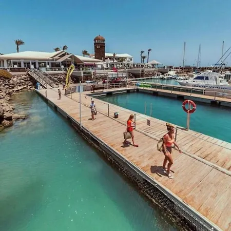 Apartament View Luxury In New Complex Pueblo Majorero Next To Golf Course 5 Min Walk From The And Atlantico Shopping Centre In Next To Cassino And Elba Sara 2 Bedrooms 2 Bathrooms Huge Terace! Caleta De Fuste