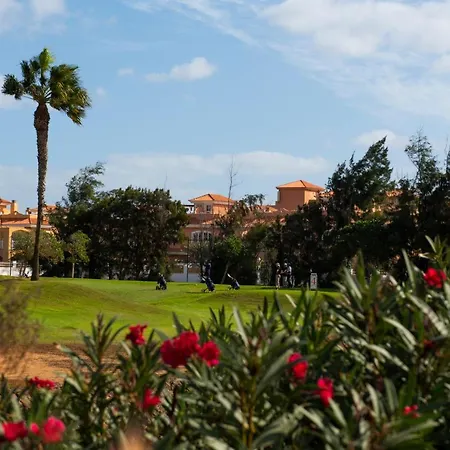 View Luxury In New Complex Pueblo Majorero Next To Golf Course 5 Min Walk From The And Atlantico Shopping Centre In Next To Cassino And Elba Sara 2 Bedrooms 2 Bathrooms Huge Terace! Apartament *