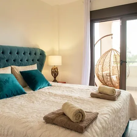 Appartement View Luxury In New Complex Pueblo Majorero Next To Golf Course 5 Min Walk From The And Atlantico Shopping Centre In Next To Cassino And Elba Sara 2 Bedrooms 2 Bathrooms Huge Terace! Caleta De Fuste